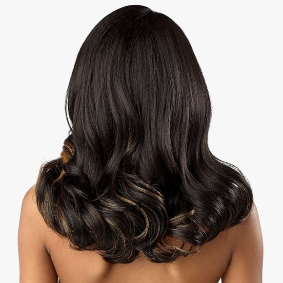 Butta Unit 13 16" Long Sensationnel Lace Front Wig Ear to Ear HD Frontal Wavy - Picture 4 of 6